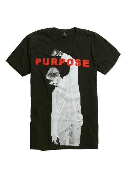 justin bieber purpose t shirt